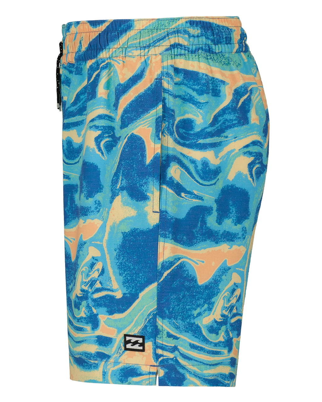 Little Boys Sundays Layback Swim Trunks