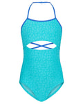 Girls Wander Over One Piece Swimsuit