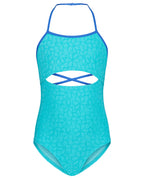 Girls Wander Over One Piece Swimsuit