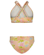 Girls Crazy For Coral Bikini Set