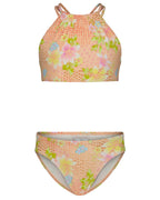 Girls Crazy For Coral Bikini Set