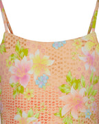 Girls Crazy For Coral One Piece Swimsuit