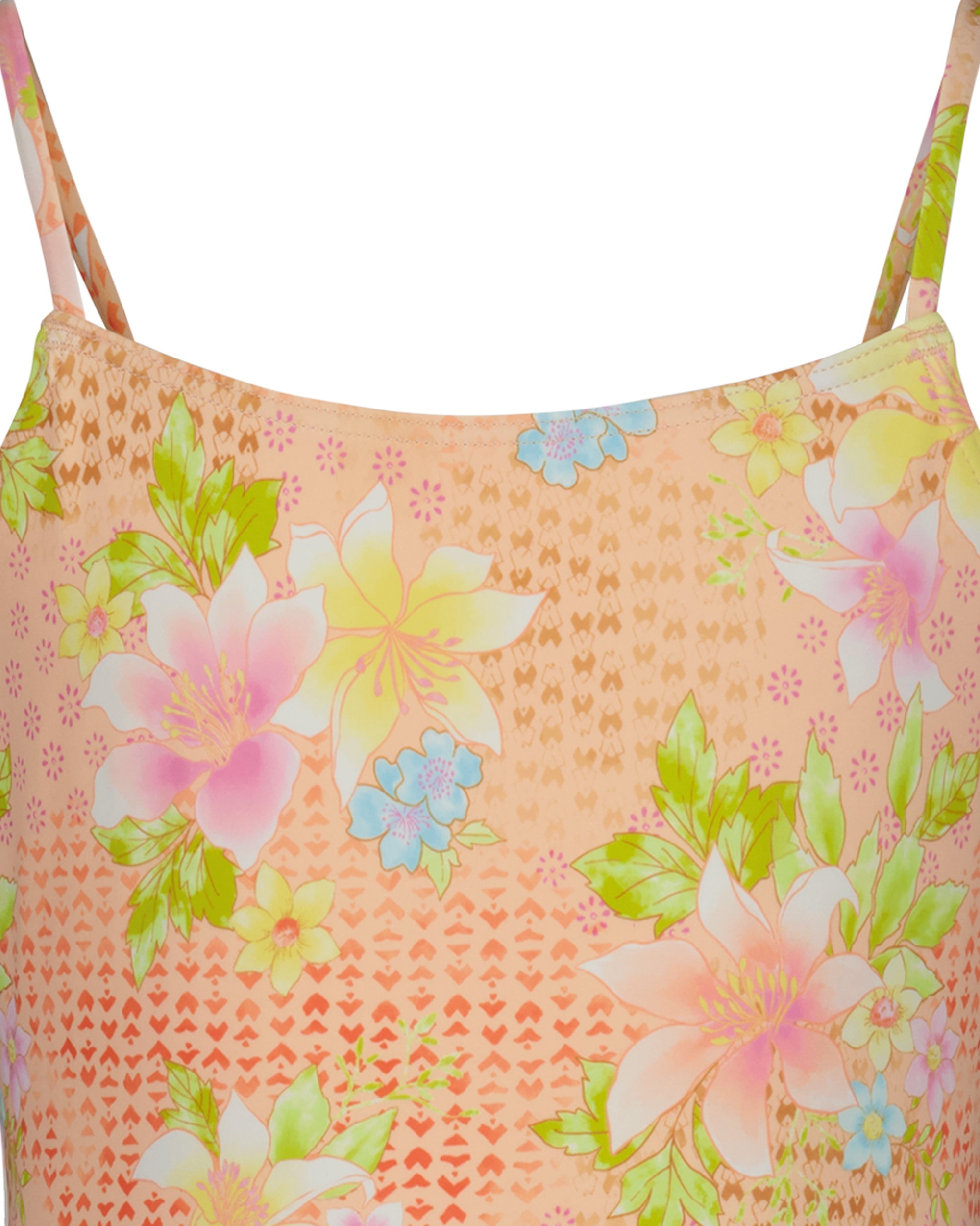 Girls Crazy For Coral One Piece Swimsuit