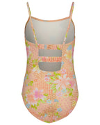 Girls Crazy For Coral One Piece Swimsuit