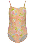 Girls Crazy For Coral One Piece Swimsuit