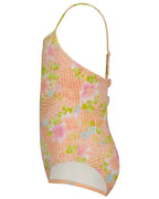 Girls Crazy For Coral One Piece Swimsuit