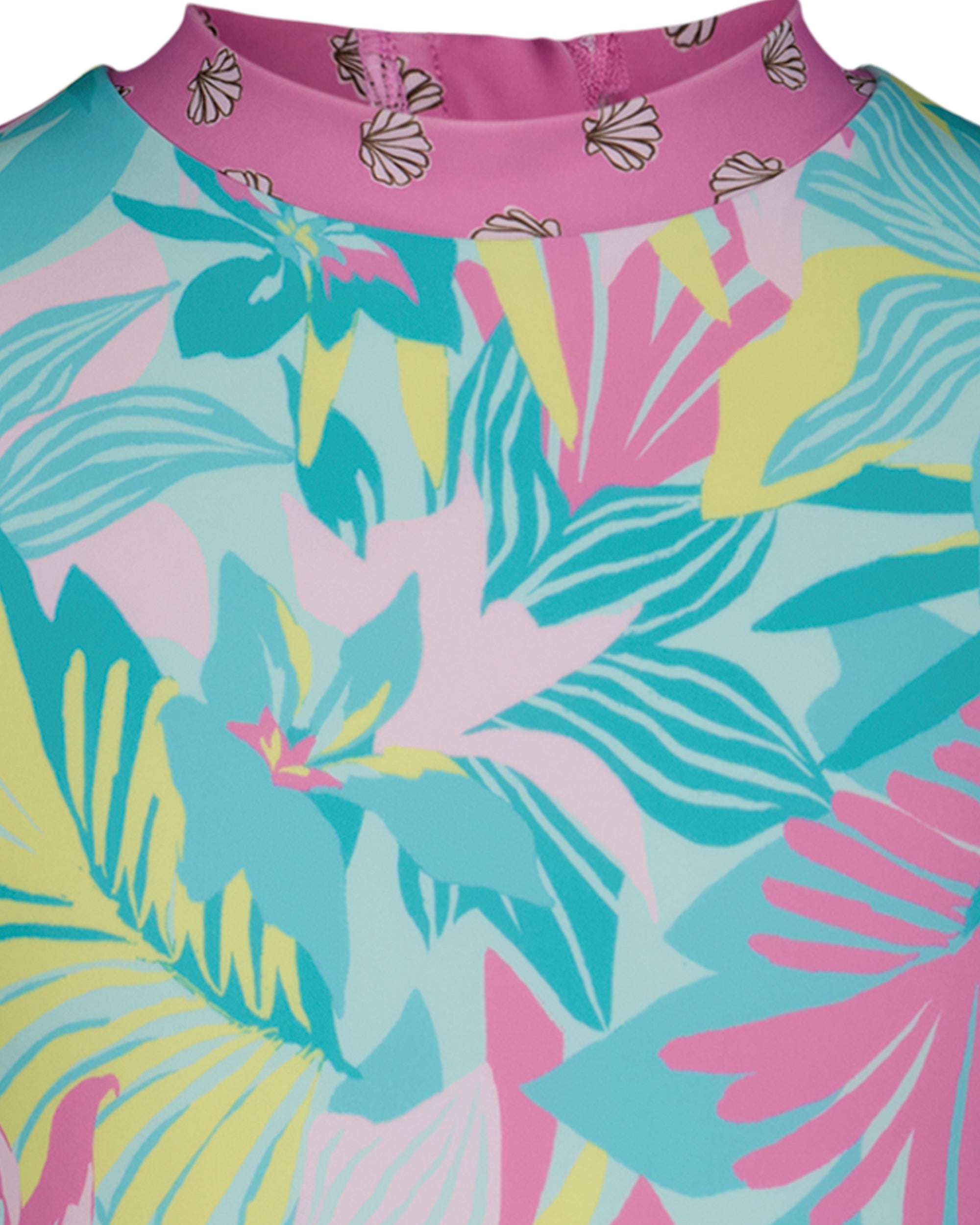 Girls Des Tropics Onesie Swimsuit