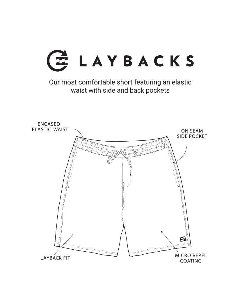 All Day Laybacks 16 Trunks - Black