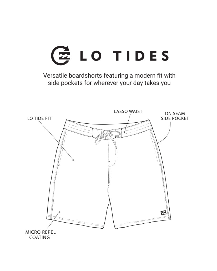 Every Other Day Lo Tide 18 Boardshorts - Black