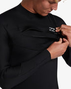 4/3mm Foil GBS Chest Zip Wetsuit - Black